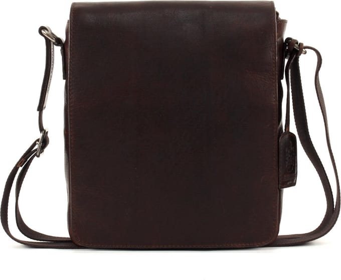 Leonhard Heyden Roma messenger S 10 inch - Bruin