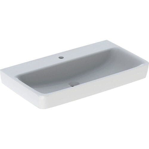 Geberit Renova Plan washbasin 85 cm with tap hole in the middle, without overflow 501.699.00.1