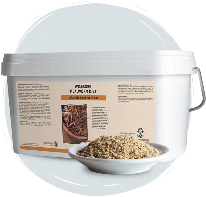 Wisbroek Mealworm Diet (9.000 gram)