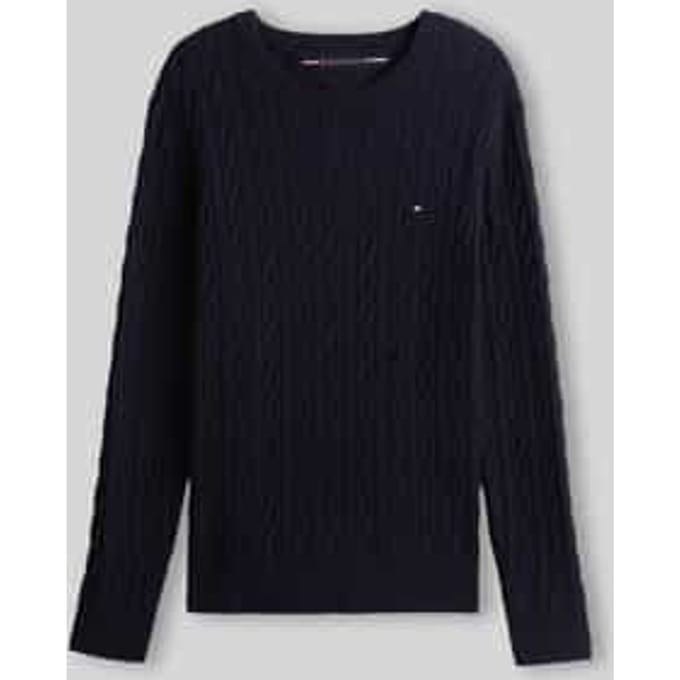 regular fit pullover van puur katoen