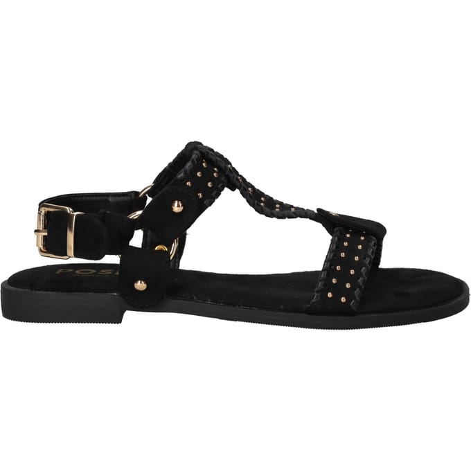 POSH by Poelman Sandalen - Dames - Zwart - Maat:37