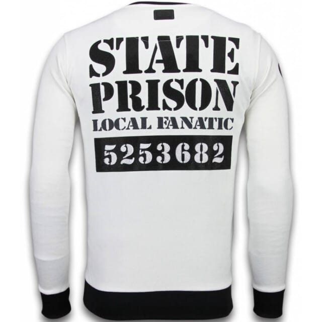 Local Fanatic Bad mouse rhinestone sweater
