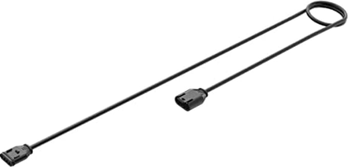 Verlengkabel voor LED-lampen - 120 cm, Uniseks, Zwart