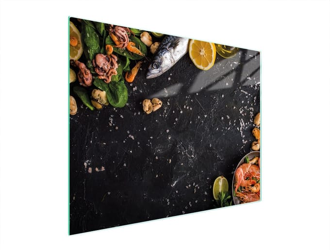 TMK ArtDeko - Snijplank Glas - 52x40 cm - Hittebestendig