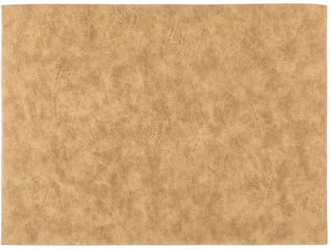 Placemat TROJA - SET/6 - kunstleer - 33x45 cm, goud