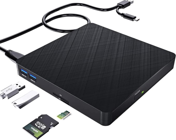 Draagbare Externe DVD Speler voor Laptop - DVD Burner
