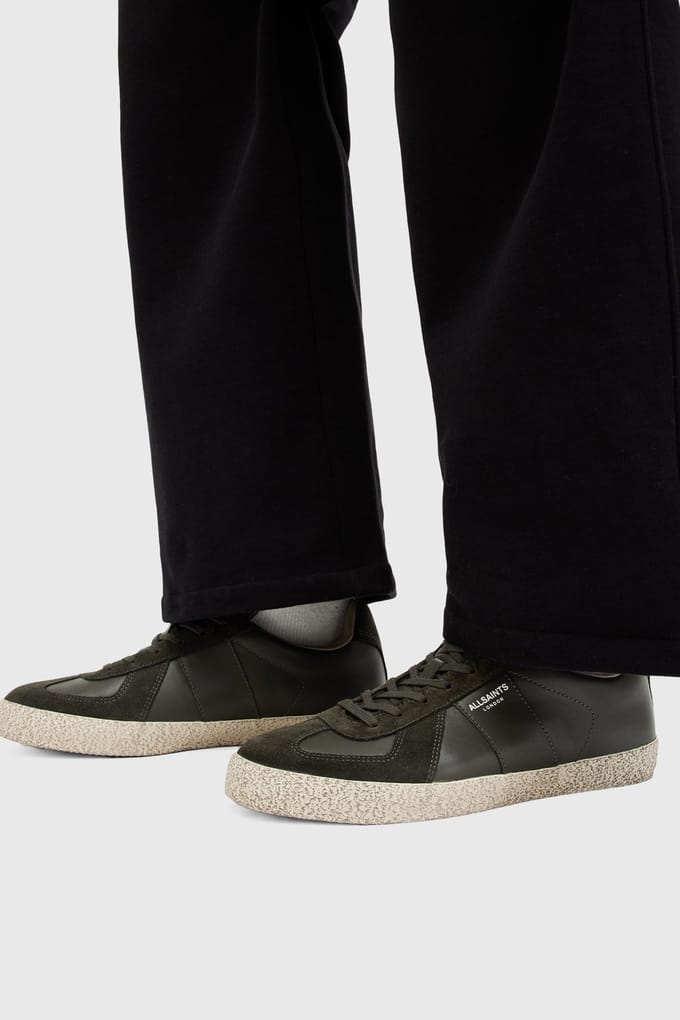 AllSaints Jaimee Low Top Warm Grey/white Größe: 41 | Trainers Outlet | Herren | Grau