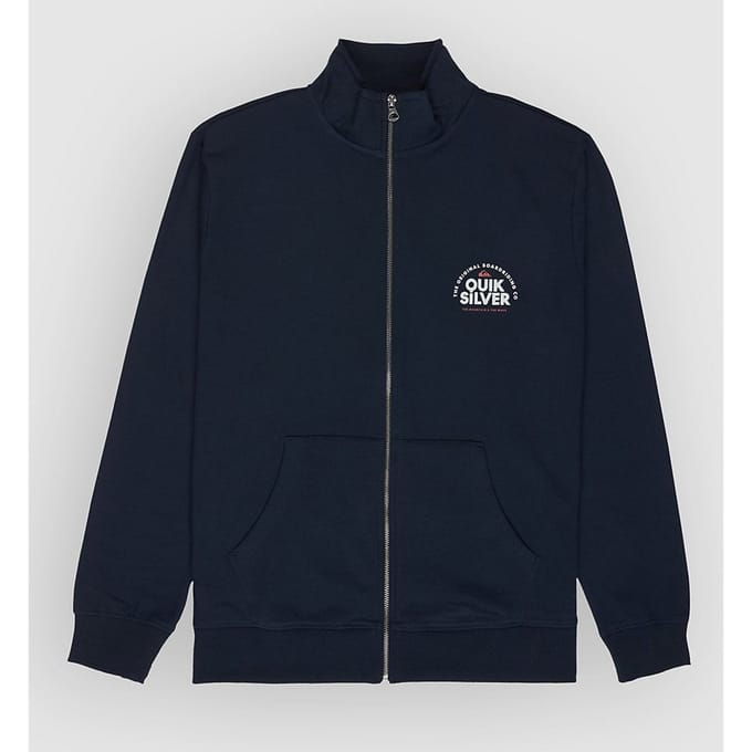 Quiksilver No Hood Fleece Jas blauw
