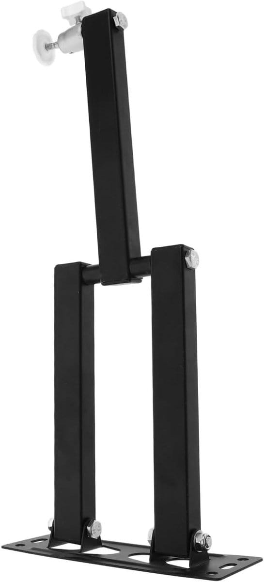 Projector Beugel - Muurbeugel Plank - Ruimte Besparen - Verstelbare Hoeken - 25.5 cm - Zwart