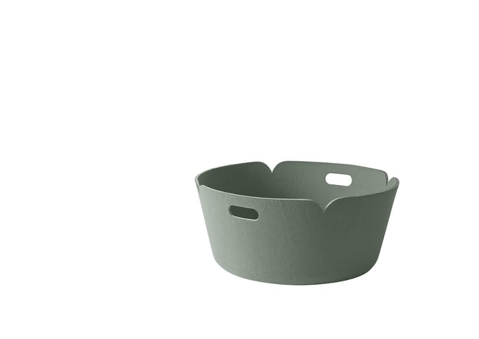Muuto Restore bewaarmand rond - nevelgroen