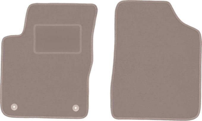 Beige voormatten voor: Hyundai i10 hatchback (2007-2013)