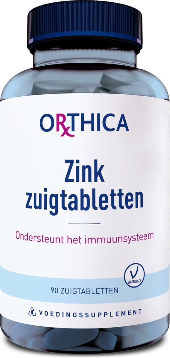 Orthica Zink Zuigtabletten - 90 tabletten