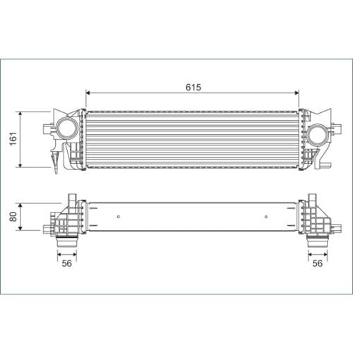 Intercooler VALEO 822930