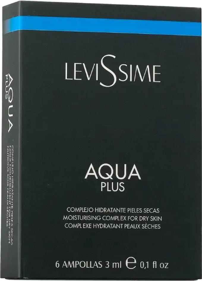 Aqua Plus / Hydraterende ampullen met boost effect voor droge huid Levissime 6 x 3 ml