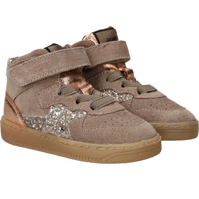 IK-KE Sneakers - Meisjes - Taupe - Maat:21