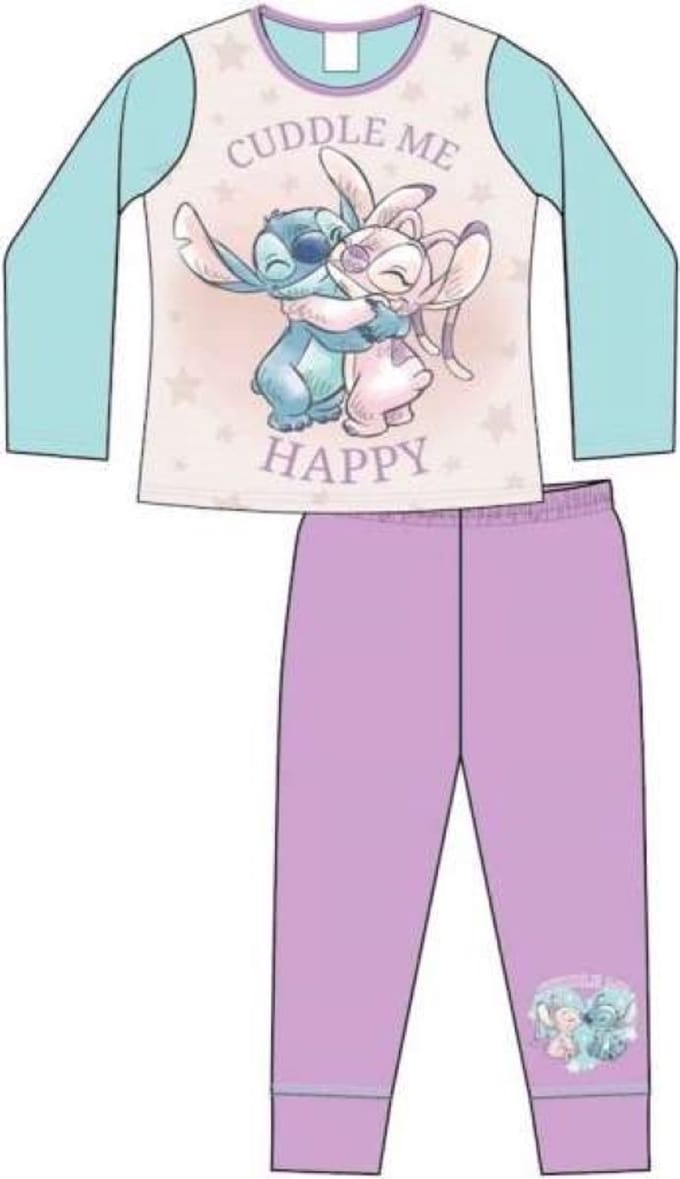 Lilo en Stitch Pyjama - Maat 110/116 - Disney - Pyjamajasje en pyjamabroek - Multi Colour