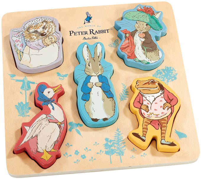 Houten Puzzel Pieter Konijn - Puzzel