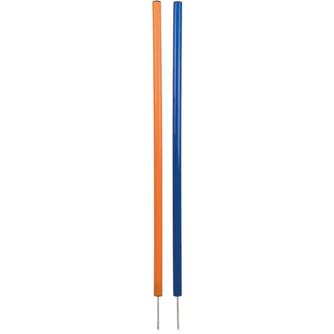Trixie Dog Activity Agility Slalom - Blauw/Oranje - 115 x 3 cm - 12 St