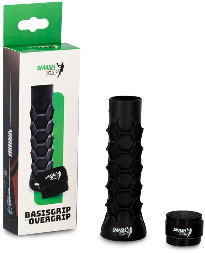 Smashgrip - Padel grip - Overgrip Padel - Basis grip - Padel - Hesacore - Zwart