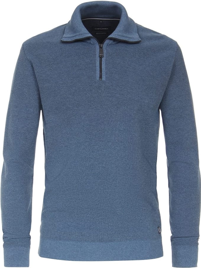 Casa Moda Trui Met Opstaande Kraag Premium Cotton - XL