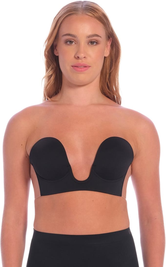 Perfect Secrets - Perfect Plunge Bra Plakbeha - Black - Maat B