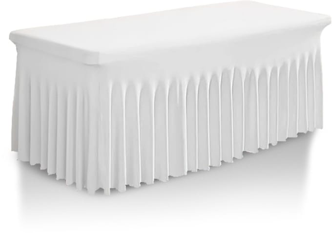 Meble odNowa - Tafelrok - Wit - Skirting - 180x76 cm