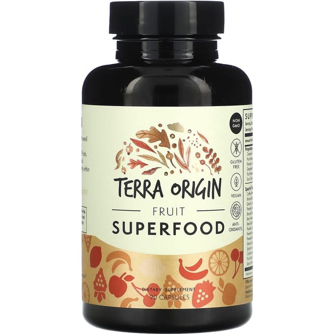 Terra Origin, Superaliment aux Fruits, 90 Gélules