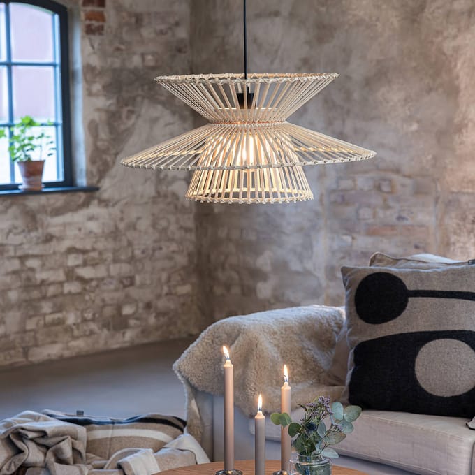 Markslojd DUPLICI Bamboe Hanglamp - Natuurlijk & Stijlvol