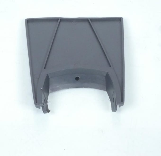 Bavette extension de garde boue avant gris foncée pour mobylette Peugeot 103