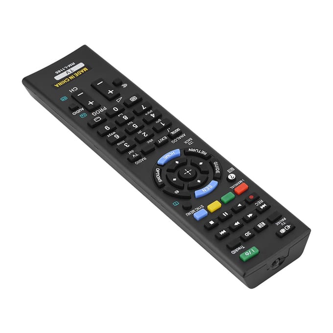 Télécommande de remplacement universelle pour téléviseur LCD black