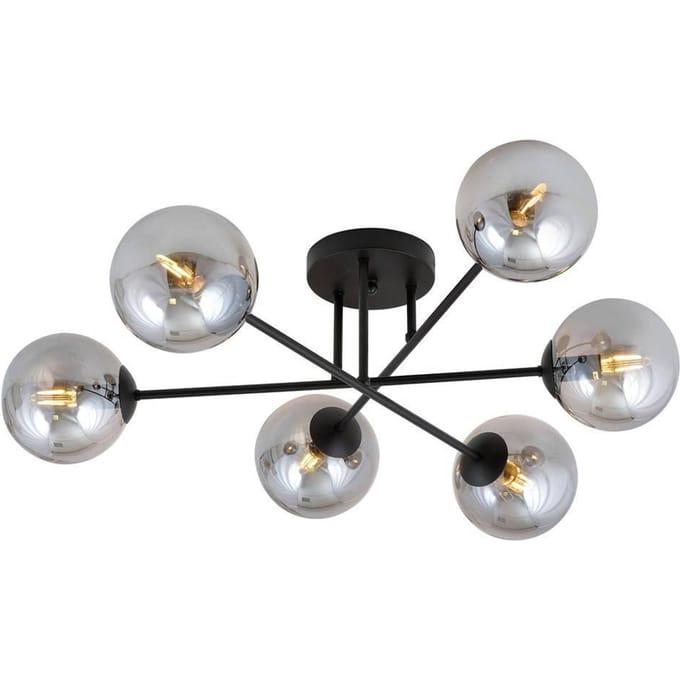 Plafondlamp Roma 6-lichts | Cozyhouse