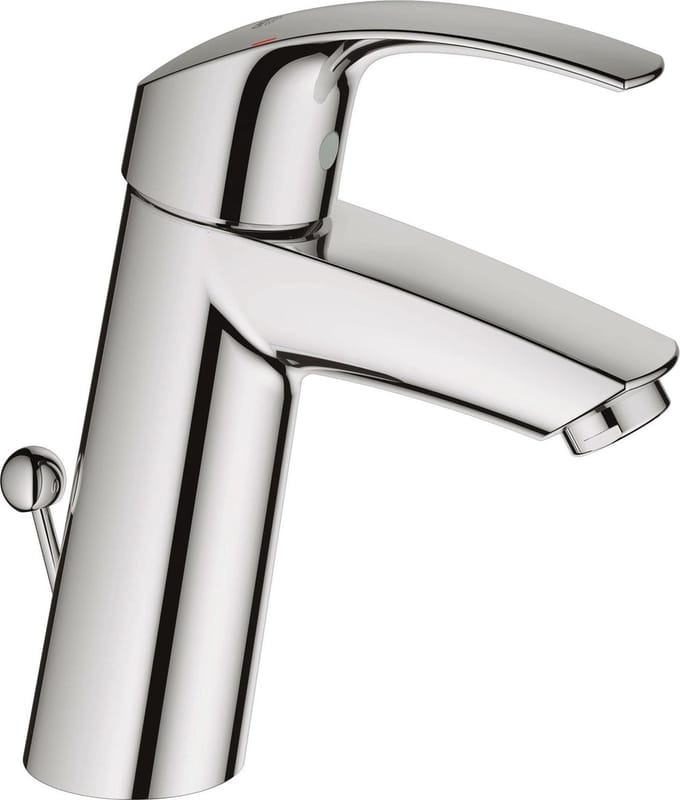 GROHE Eurosmart Wastafelkraan - Medium uitloop - Met trekwaste