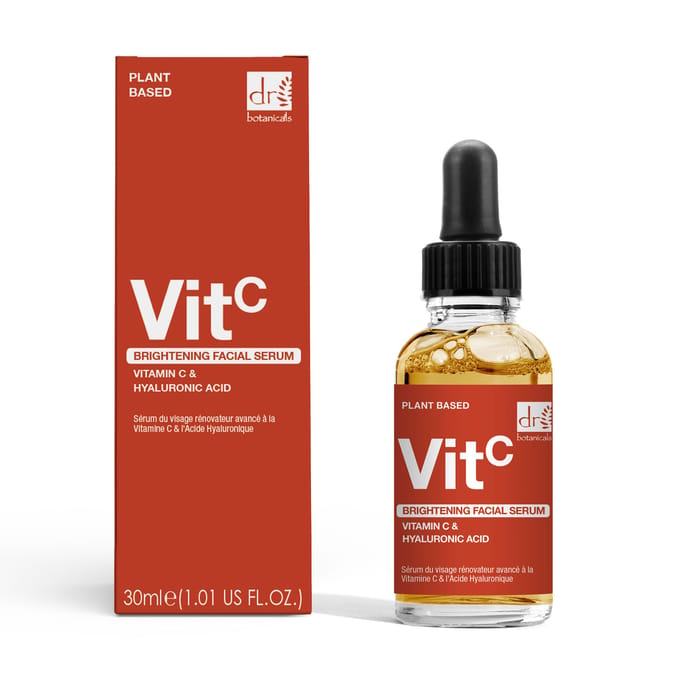Verhelderend Gezichtsserum met 5% Vitamine C & 2% Hyaluronzuur 30ml
