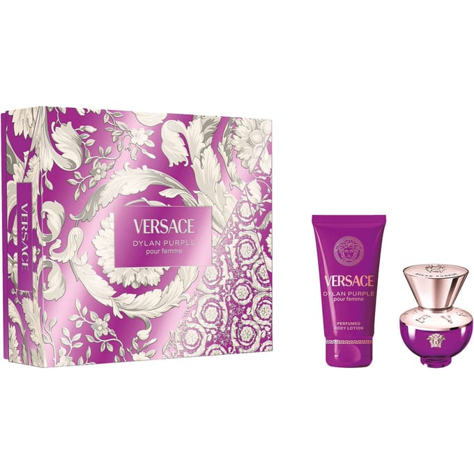 Versace Dylan Purple Cadeauset - 30 ml parfum & 50 ml bodylotion