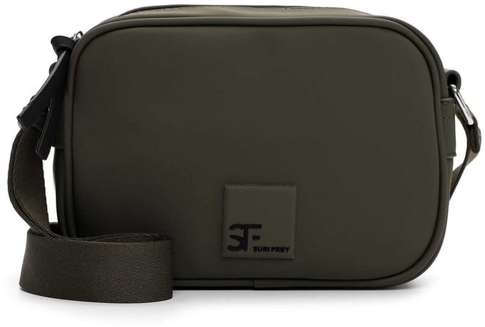 SURI FREY schoudertas SFY Shiny Crossbody Bag Oliv donkergroen