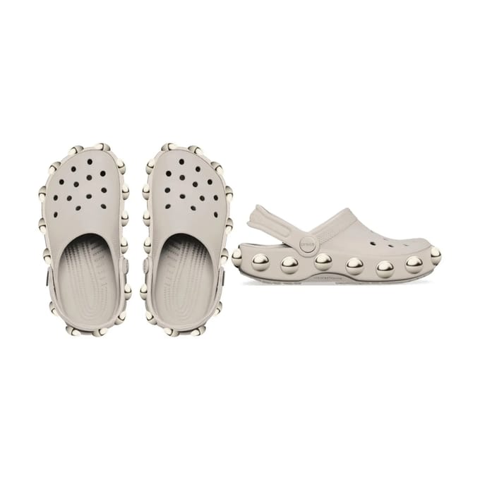Crocs Classic Big Studded Klompen Beige EU 36-37