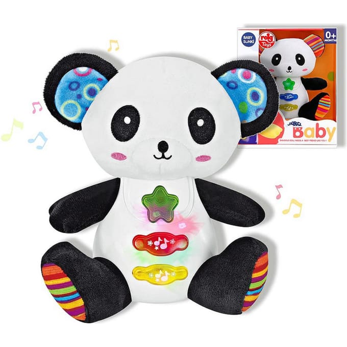 Muzikale Knuffel Reig 15 cm Pandabeer