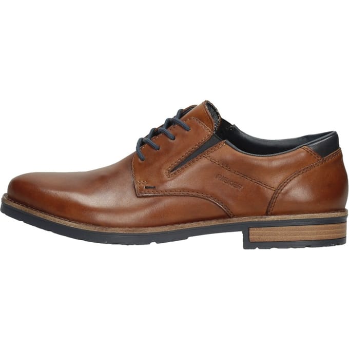 Rieker Veterschoenen cognac Leer - Maat 45