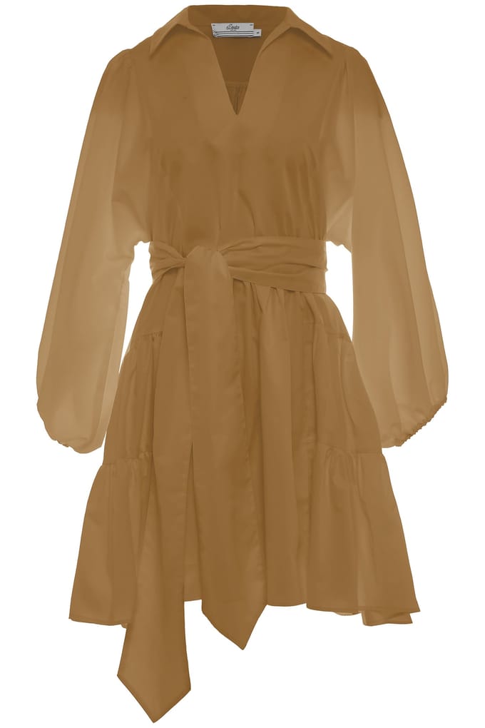 Devotion Twins Marlee College Beige Taglia: M | Abiti Mini Outlet | Donna | Marrone