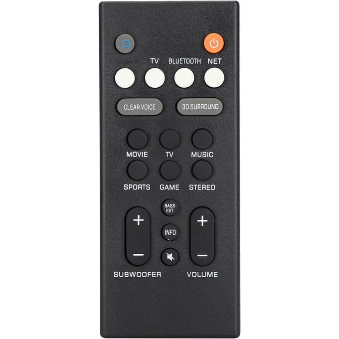 Afstandsbediening ABS Duurzame Luidspreker Vervangende Controller voor YAS?209 YAS?109 gray