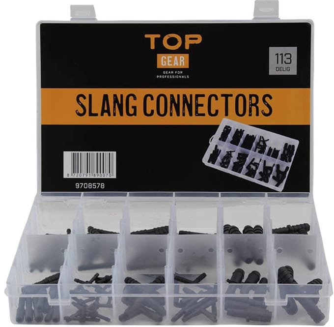 Slang connectors assortimentsdoos 113-delig - TOPGEAR