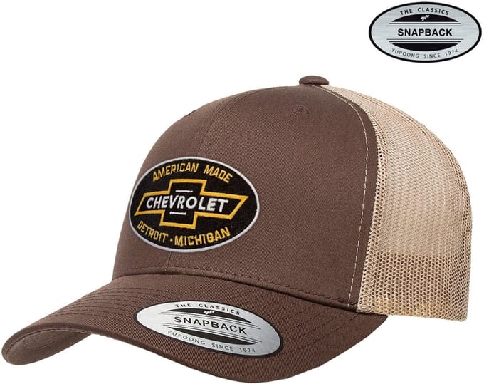 Chevrolet Pet American Made Premium Trucker Cap GM-93-CHEV9902-CB64