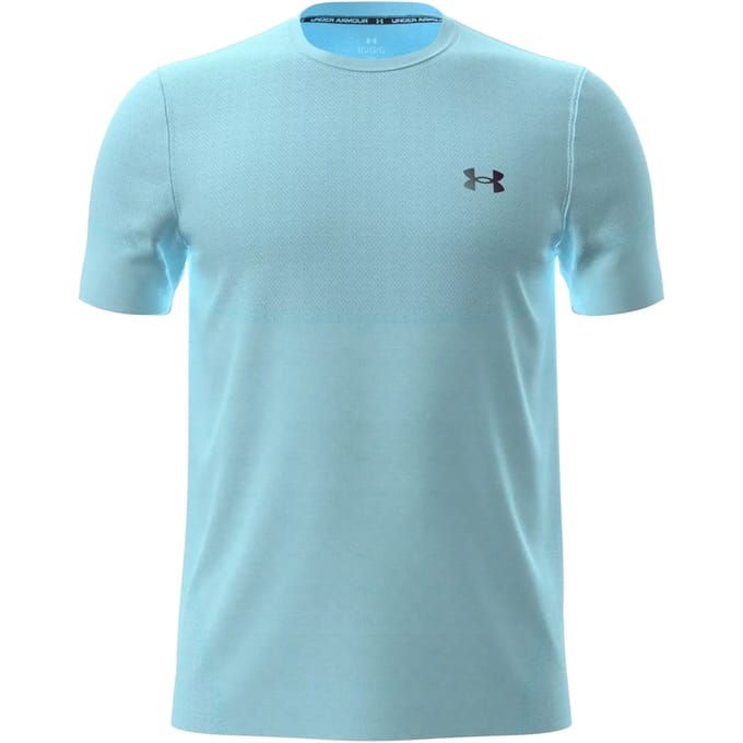 Under Armour Vanish Elite Seamless T-shirt Met Korte Mouwen Blauw M Man