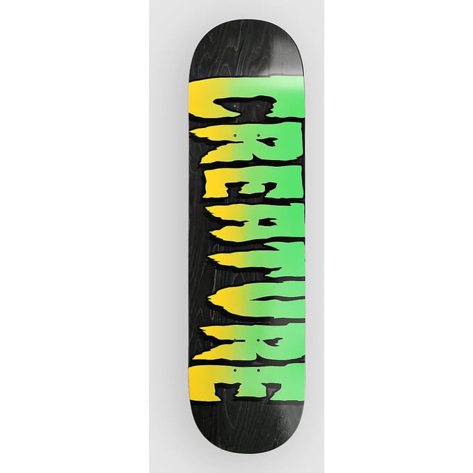 Creature Logo Stumps Assorted 8.25" Skateboard Deck groen