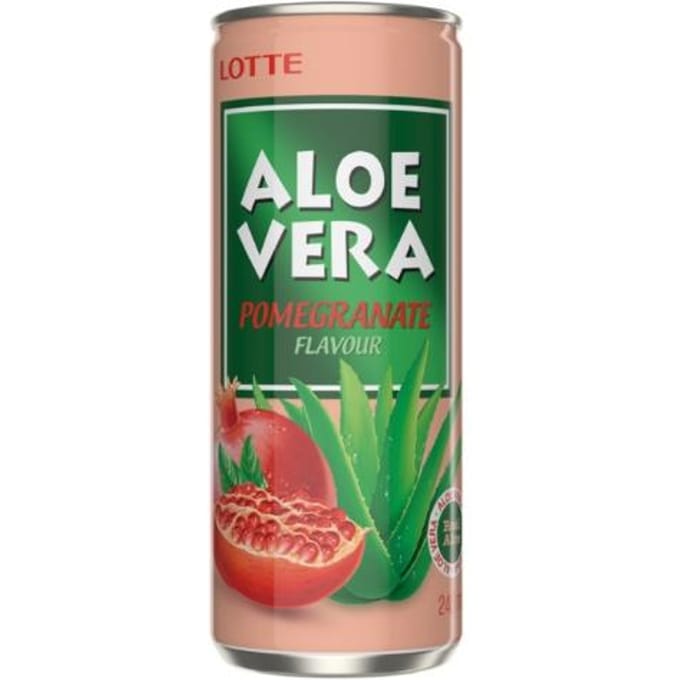 Drankje aloë vera granaatappel 240ml - lotte