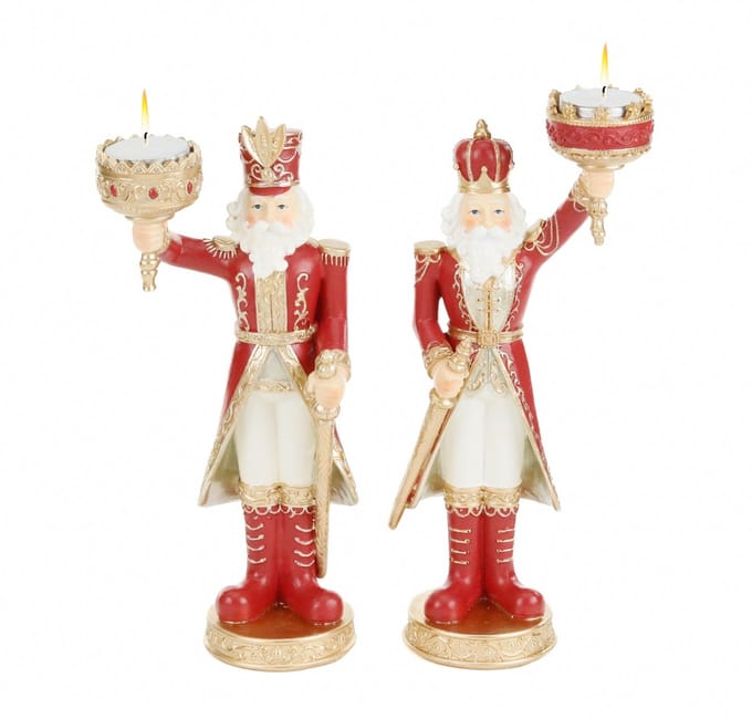 Goodwill - Kaarsenhouder - goud - H28 cm