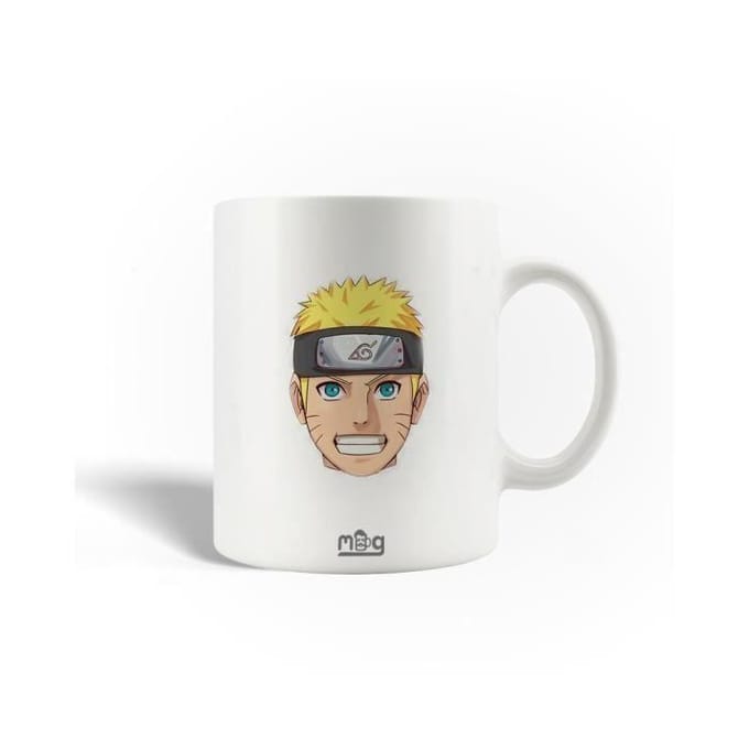 Mug - Naruto - Céramique - 30cl - Compatible lave-vaisselle - Blanc