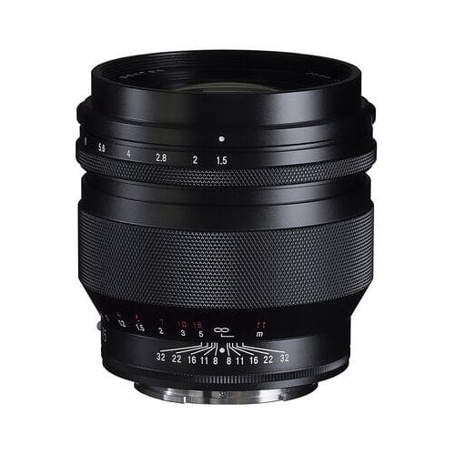 VoigtlÃ¤nder Nokton 75mm f/1.5 asph.   Sony FE-vatting