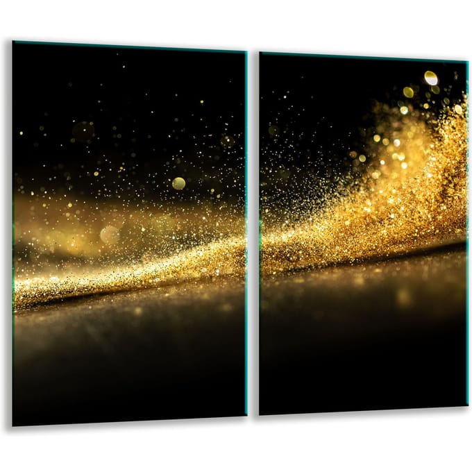 TMK ArtDeko - Glas Snijplank - Inductie - 30x52cm - Antislip