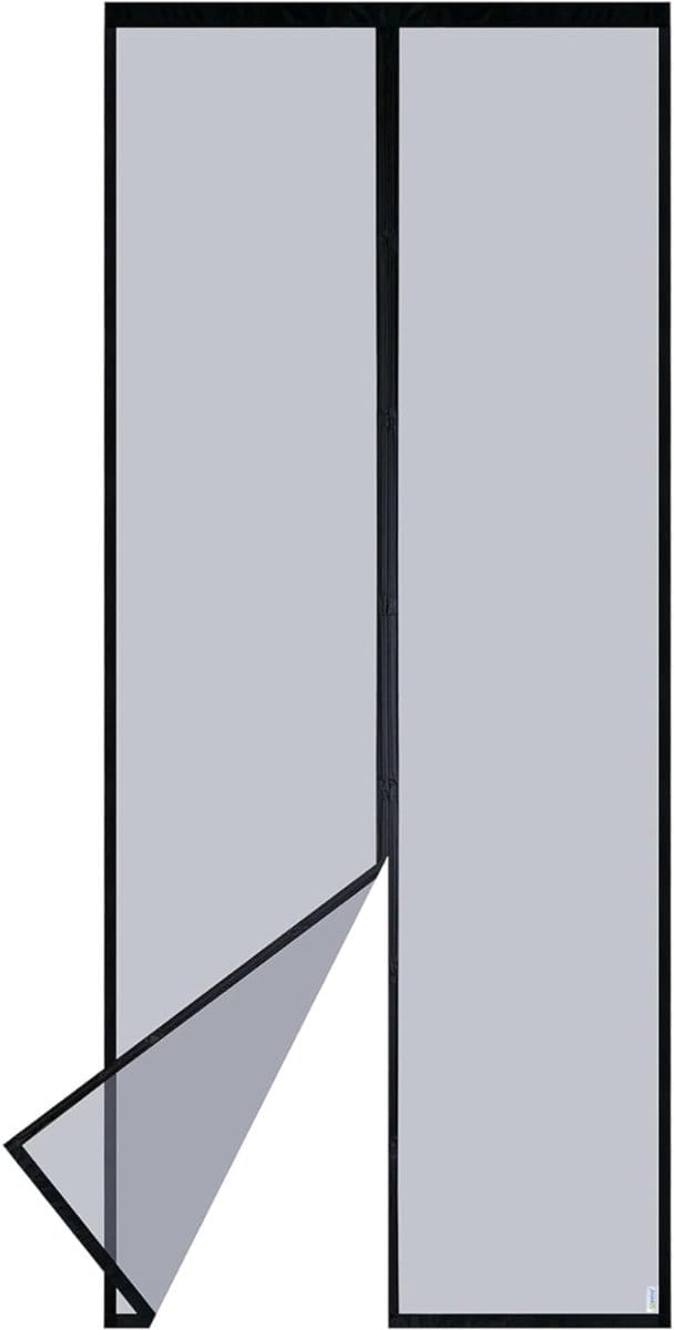 ZMR® Horrengaas - Horren - Raamhor - Zwart - 90cm x 210cm x 1cm